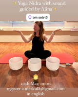 yoga nidra with sound guided by Alina
